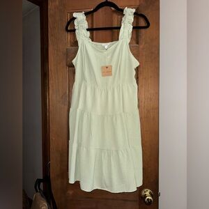 NWT Blu Pepper ‘Clover’ Dress - Sage Green